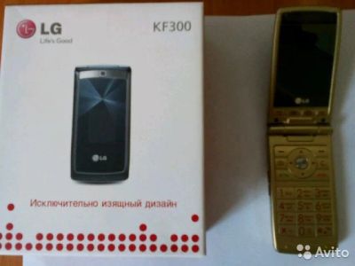 Лот: 9056034. Фото: 1. LG KF300. Кнопочные мобильные телефоны