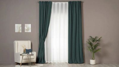 Лот: 22232049. Фото: 1. Портьера Askona Home Linen 145... Шторы, тюль