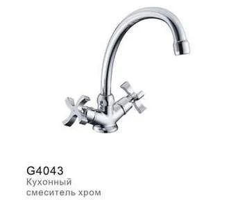 Лот: 4961309. Фото: 1. Смеситель для кухни FRAP G 4043... Смесители