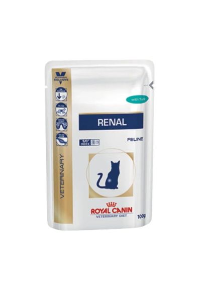 Лот: 5094012. Фото: 1. Корм Royal Canin Renal для кошек... Корма