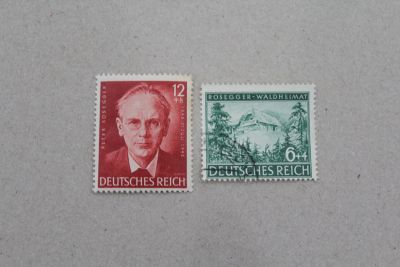 Лот: 24679996. Фото: 1. Германия 1943 года. 3 Рейх. Петер... Марки
