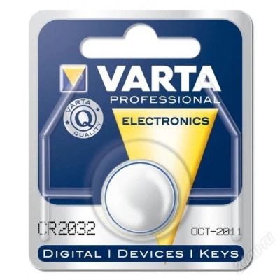 Лот: 2736578. Фото: 1. батарейка VARTA R 2032. Батарейки, аккумуляторы, элементы питания