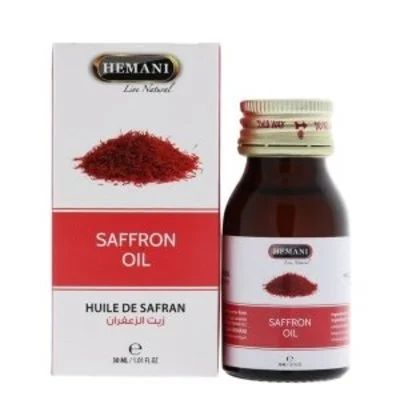 Лот: 13970225. Фото: 1. Hemani Saffron Oil (Масло шафрана... Эфирные и косметические масла