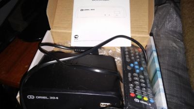 Лот: 6896172. Фото: 1. Цифровой TV-тюнер Oriel 304 (DVB-T2... Цифровое, спутниковое ТВ