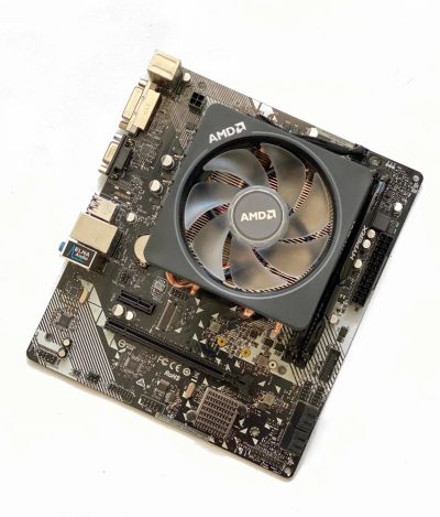Лот: 18215480. Фото: 1. Идеальный комплект AM4: AMD Ryzen... Комплекты запчастей