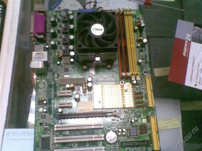 Лот: 1818094. Фото: 1. Комплект MB+CPU+ОЗУ. Материнские платы