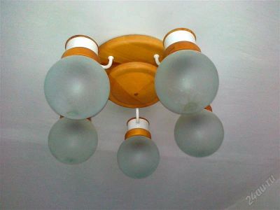 Лот: 764072. Фото: 1. 2 потолочных светильника. Другое освещение