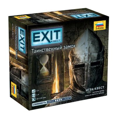 Лот: 13387109. Фото: 1. Настольная игра Квест Exit Таинственный... Настольные игры, карты