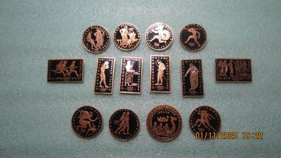 Лот: 25897577. Фото: 1. Олимпийские игры древней Греции... Сувенирные