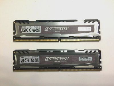 Лот: 16931271. Фото: 1. Crucial Ballistix Sport LT 8GB... Оперативная память