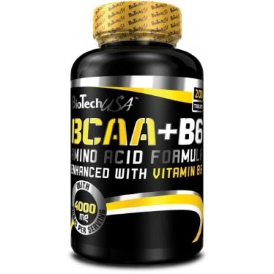 Лот: 6262315. Фото: 1. Аминокисислоты BCAA+B6 от Biotech... Спортивное питание, витамины