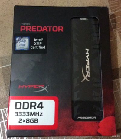 Лот: 13826188. Фото: 1. Оперативная память Kingston HyperX... Оперативная память