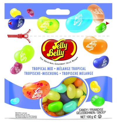 Лот: 8662030. Фото: 1. Jelly Belly Tropic Mix! Джелли... Шоколад, конфеты