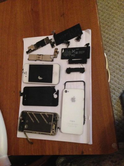 Лот: 8616952. Фото: 1. iPhone 4s/4 запчасти, все оригинал. Смартфоны