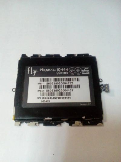Лот: 9286965. Фото: 1. Z604 . АКБ Fly IQ444 Quattro... Аккумуляторы