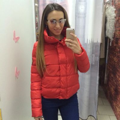 Лот: 7321731. Фото: 1. Куртка красная новая. Верхняя одежда