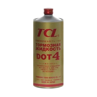 Лот: 11527815. Фото: 1. TCL DOT4 Тормозная жидкость 1л... Масла, жидкости