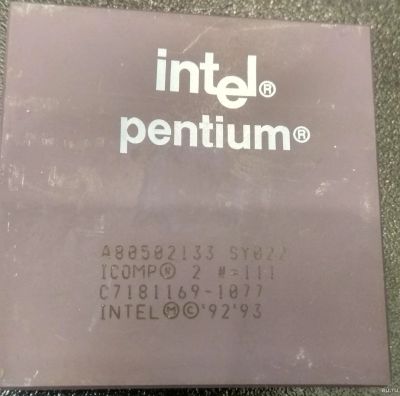 Лот: 18573117. Фото: 1. Раритет! Процессор Intel Pentium... Другое (комплектующие)