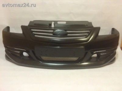 Лот: 9697467. Фото: 1. Передний бампер "МАТЭ" Лада Приора... Детали тюнинга