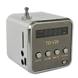 Лот: 4547365. Фото: 1. TD-V26 - MP3 плеер + FM радио... Портативные, беспроводные колонки