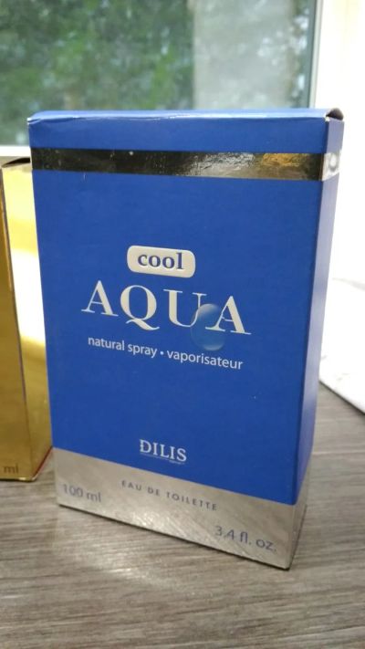 Лот: 19343881. Фото: 1. Dilis Cool Aqua Туалетная вода... Мужская парфюмерия