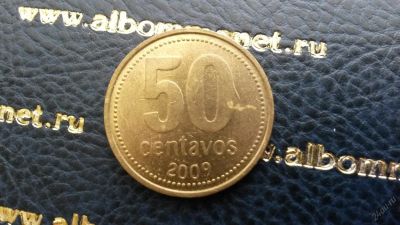 Лот: 5549298. Фото: 1. 50 сентаво Аргентина 2009 год. Америка