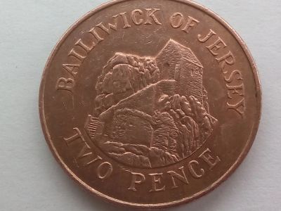 Лот: 19470896. Фото: 1. Монета Джерси 2 пенса, 1998. Великобритания и острова