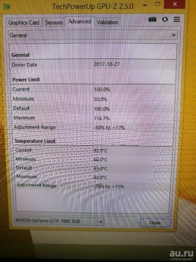 Лот: 10709923. Фото: 1. Видеокарта msi gtx 1060 3 gb. Видеокарты