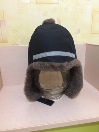 Лот: 8401235. Фото: 1. Шапка на мальчика, новая, натуральный... Головные уборы