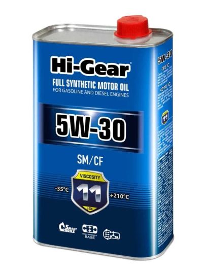 Лот: 21590011. Фото: 1. Масло моторное Hi-Gear 5w30 синтетика... Масла, жидкости