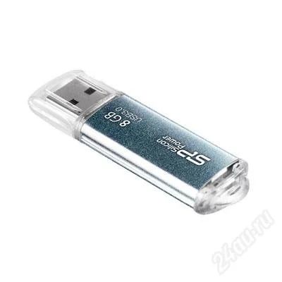 Лот: 1767078. Фото: 1. Флешка USB 8 ГБ Silicon Power... USB-флеш карты