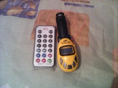 Лот: 7259209. Фото: 1. FM Трансмиттер Car mp3 sd usb... FM-модуляторы, трансмиттеры