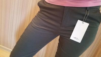 Лот: 7829682. Фото: 1. Новые брюки Zara. Размер М. На... Брюки, шорты