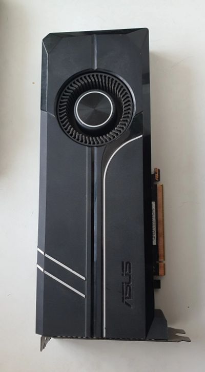 Лот: 17244342. Фото: 1. Asus 1080Ti Turbo, жидкий металл. Видеокарты