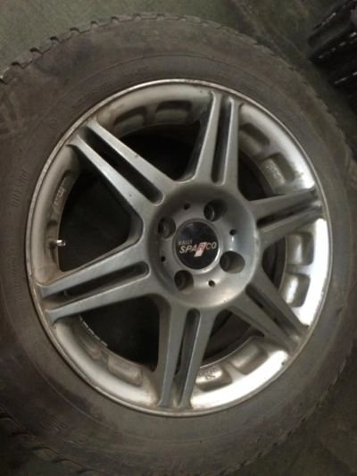 Лот: 4695119. Фото: 1. Rally Sparco R15 4x100 с резиной. Диски