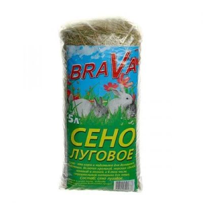 Лот: 15056473. Фото: 1. Сено для грызунов луговое. Корма