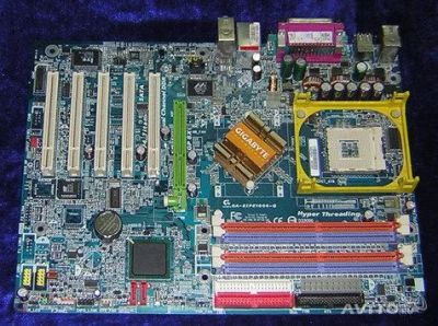 Лот: 4255632. Фото: 1. Материнская плата Gigabyte GA-8I848P. Материнские платы