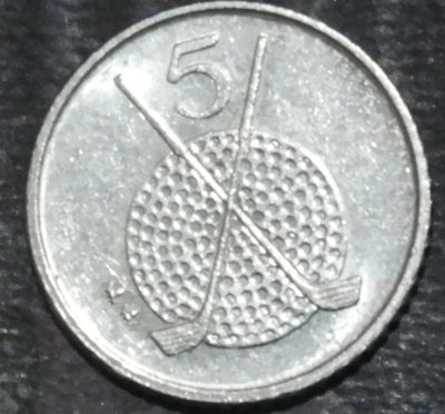 Лот: 19962837. Фото: 1. Экзотика с рубля (20970) Остров... Европа