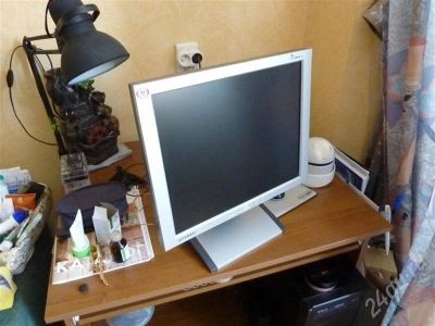 Лот: 350083. Фото: 1. жк-монитор hyundai 17" про-во... ЖК-мониторы