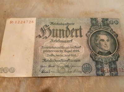 Лот: 6805869. Фото: 1. продам рейх марку. купюру 1935г... Германия и Австрия
