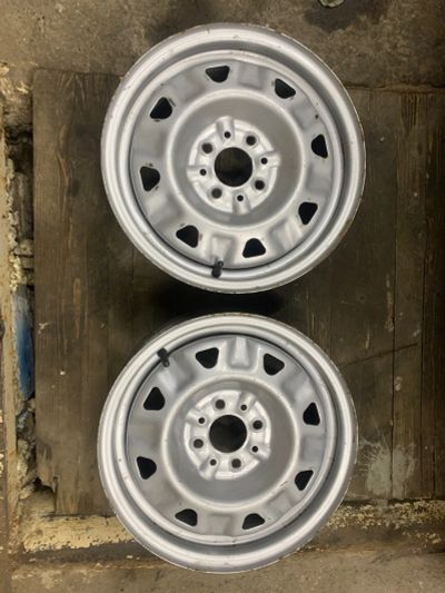 Лот: 25849002. Фото: 1. Штамповки r14 4x98 пара. Диски