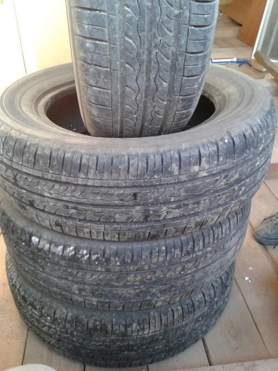 Лот: 4047566. Фото: 1. Шины Kumho 195x65 R15 ходили максимум... Шины