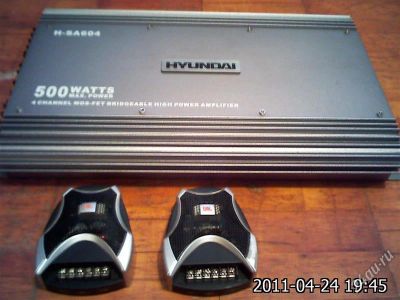 Лот: 2307670. Фото: 1. Усилитель HYUONDAI H-SA604 (500Вт... Усилители