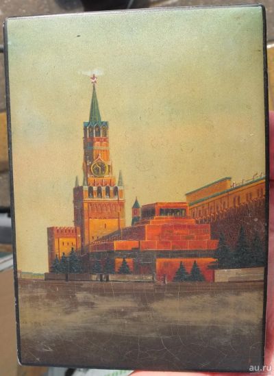 Лот: 17290704. Фото: 1. шкатулка Москва,Кремль,Красная... Шкатулки