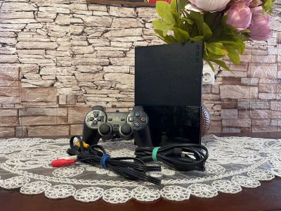 Лот: 25515007. Фото: 1. Sony playstation 2 Slim ps2. Игровые приставки, консоли