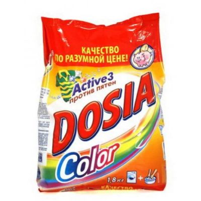 Лот: 14495003. Фото: 1. СМС Дося автомат 1,8кг COLOR. Бытовая химия