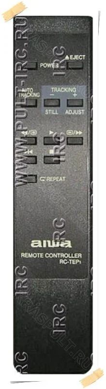 Лот: 15907783. Фото: 1. Пульт AIWA RC-TEP1. Пульты ДУ