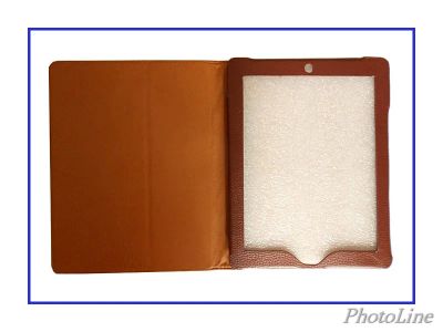 Лот: 3049046. Фото: 1. Чехол-обложка коричневая для Apple... Чехлы, обложки