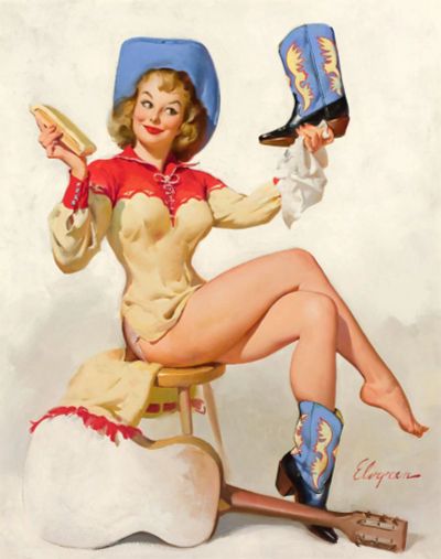 Лот: 4062961. Фото: 1. Постер (плакат) Pin-up USA # 4... Холсты чистые