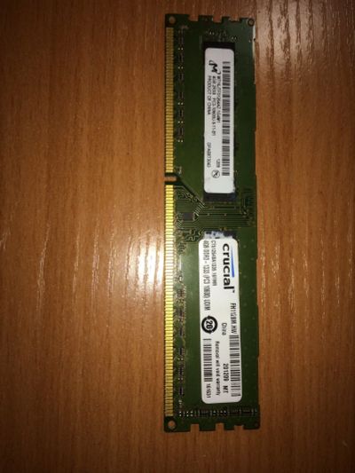 Лот: 17292323. Фото: 1. Оперативная память crucial 4 gb. Оперативная память